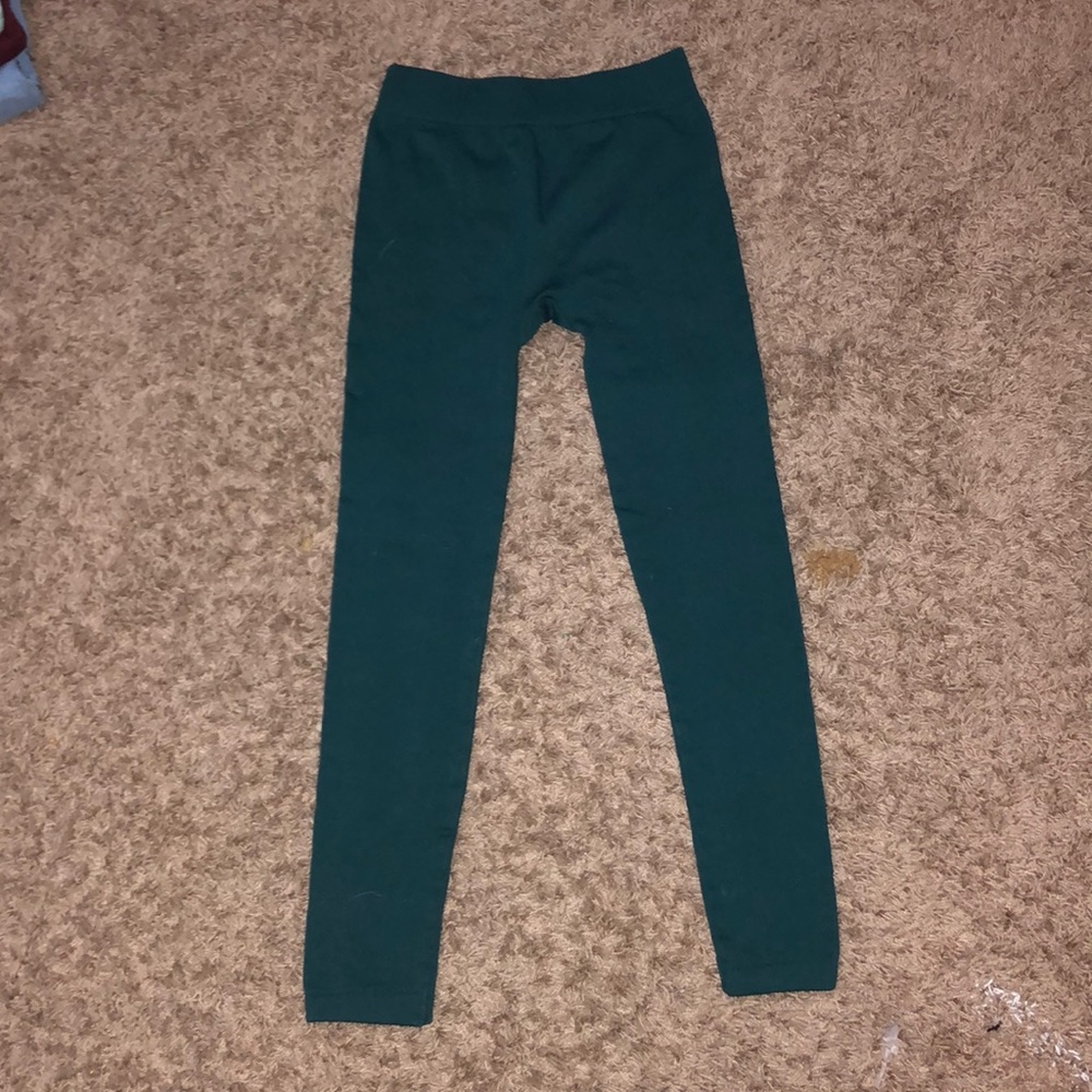 Light blue/green leggings